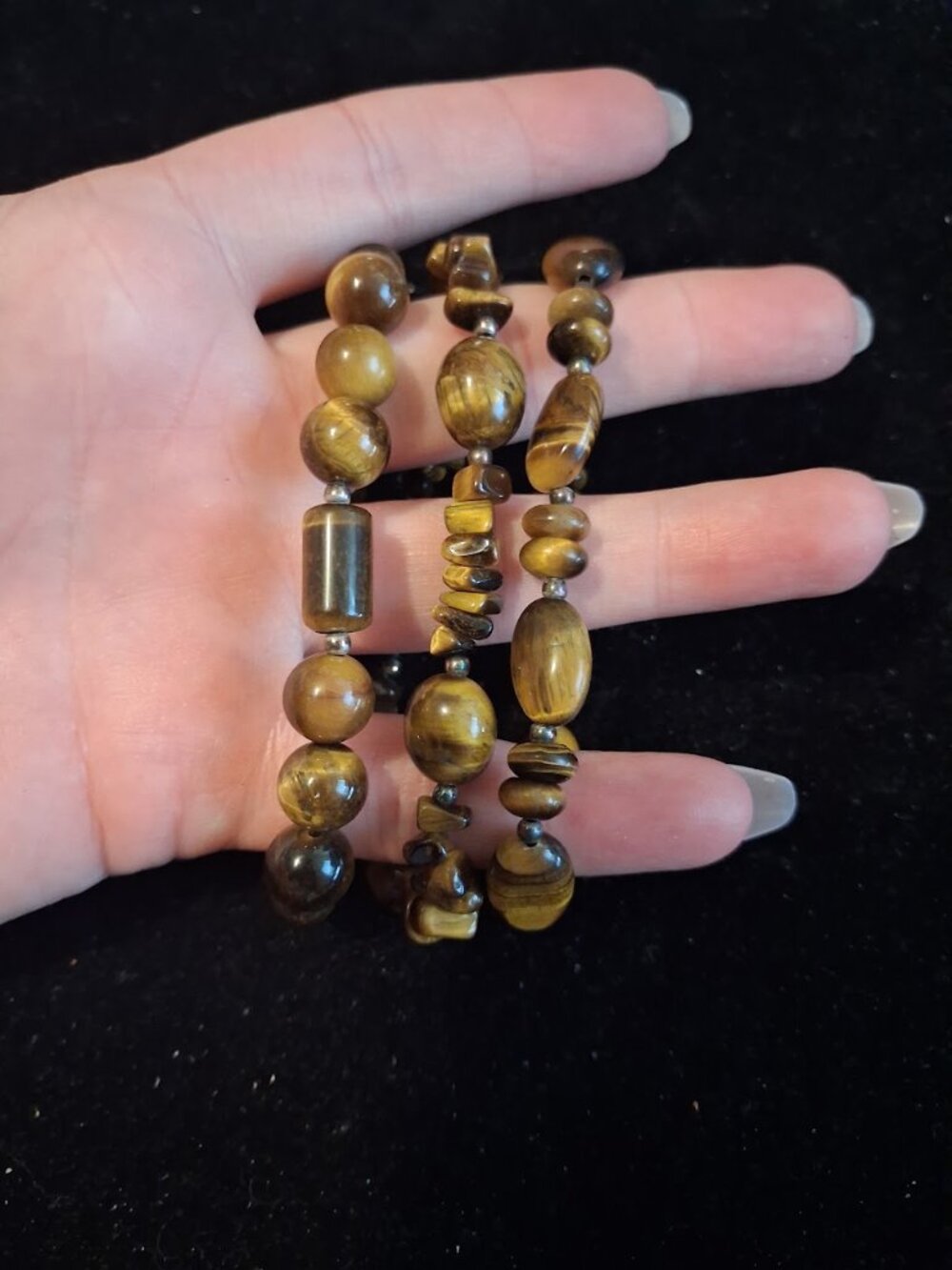 Stretchy beaded bracelets
